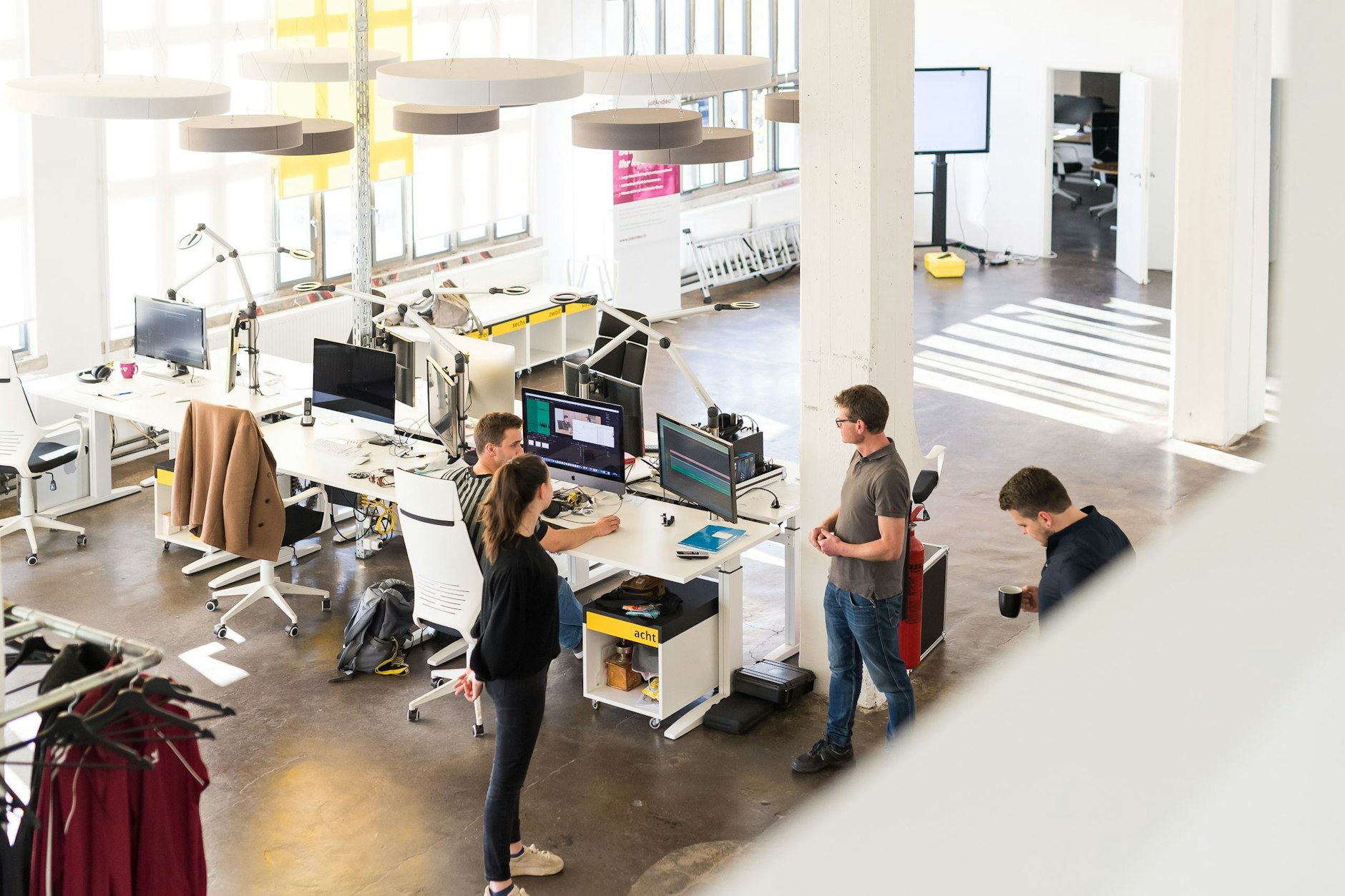 Früher eine Lagerhalle, heute ein Kreativhub: Das Kontor in Erfurt