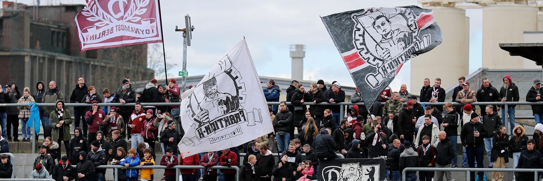 Ein Bild, das sich am Sonntag erst nach 15 Minuten ergeben wird: voll besetzte Ränge im Sportforum. Die BFC-Fans planen einen Stimmungsboykott.