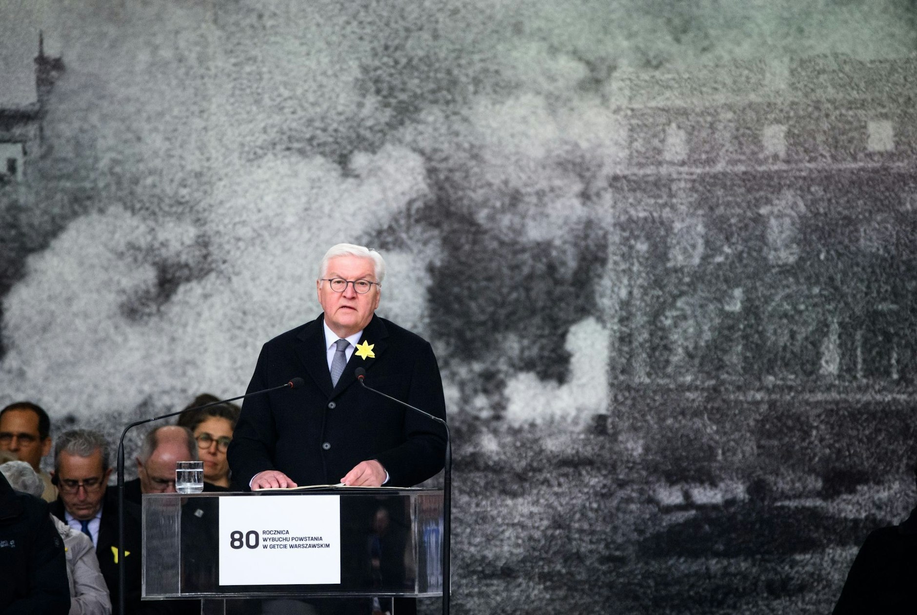 «Ich stehe heute vor Ihnen und bitte um Vergebung für die Verbrechen, die Deutsche hier begangen haben»: Bundespräsident Frank-Walter Steinmeier in Warschau.  