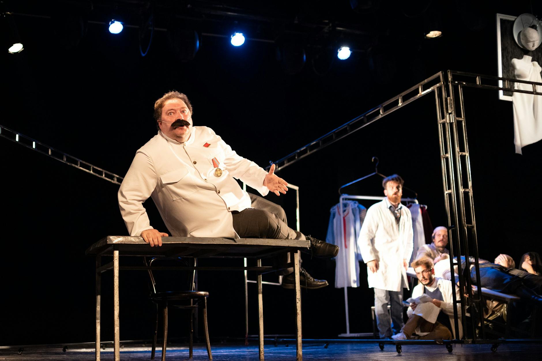 Diktator Joseph Stalin im Theaterstück How We Buried Joseph Vissarionovich