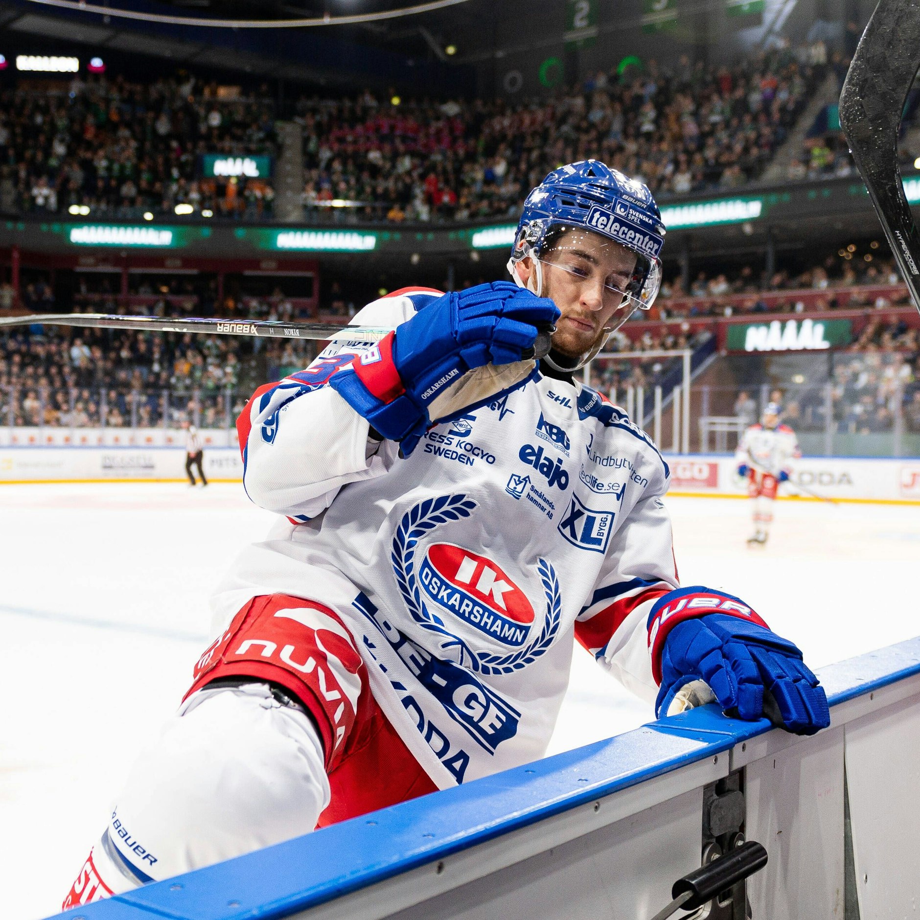 Im Trikot von IK Oskarshamn wurde Blaine Byron nie so richtig glücklich.