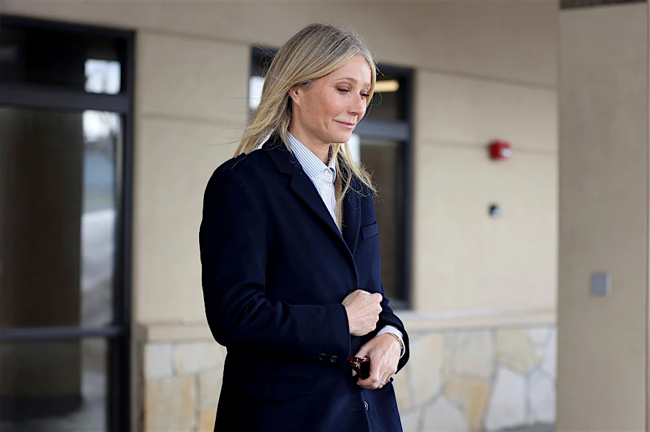 Zugeknöpft und zurückhaltend: Gwyneth Paltrow im März nach einem Gerichtstermin in Utah.