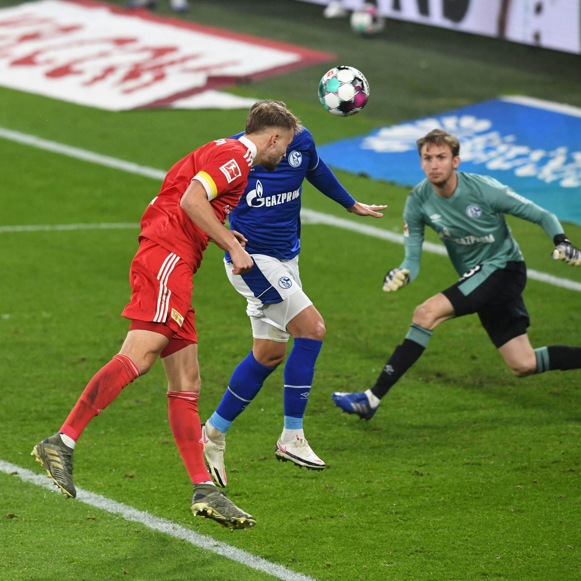 So kannten und liebten die Fans des 1. FC Union Marvin Friedrich – als torgefährlichen Kopfballspieler.