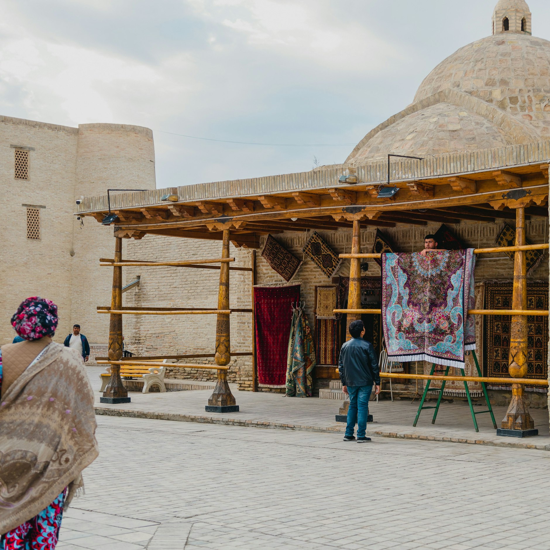 Marktstraße in Buchara