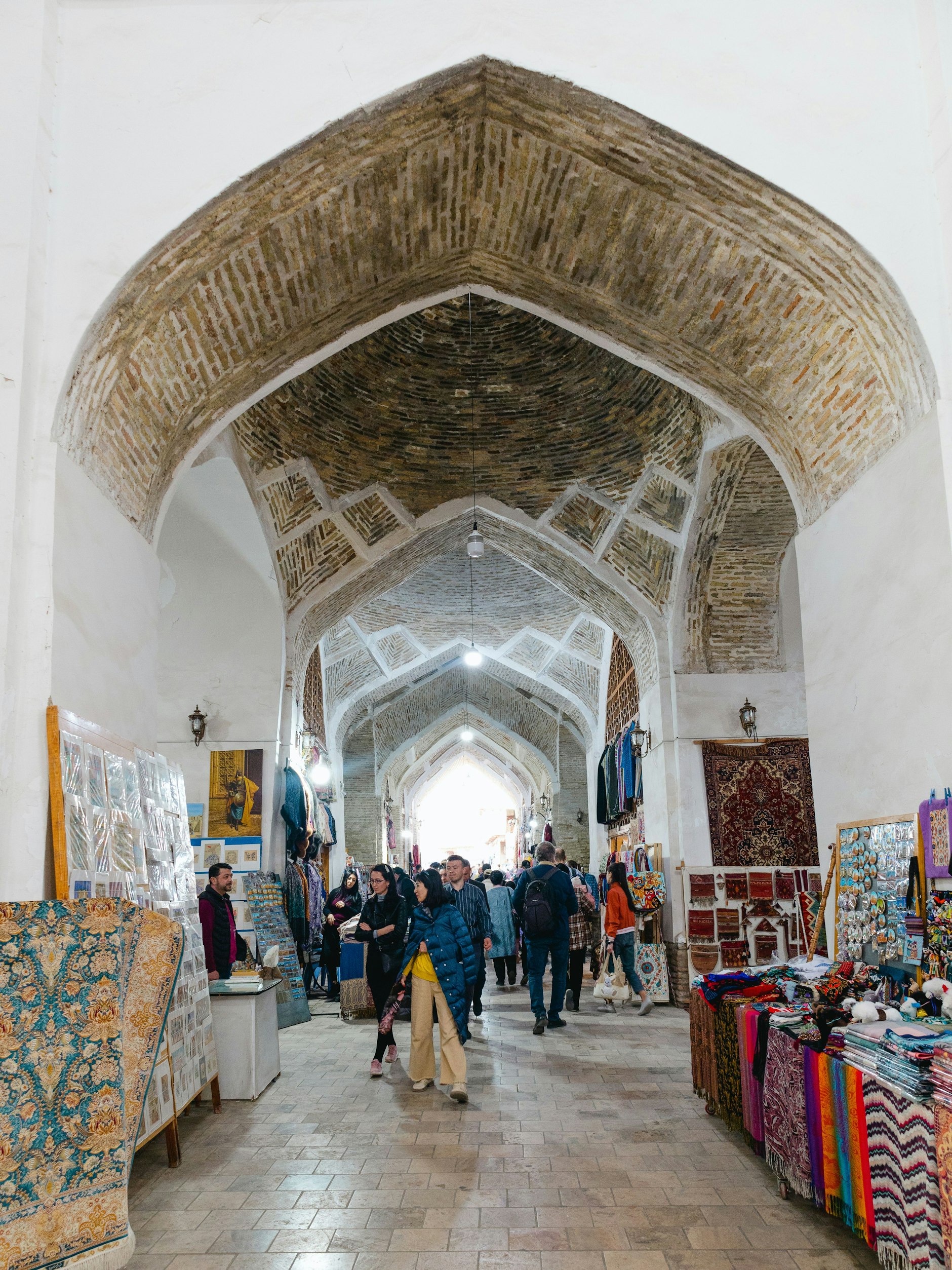In der Markthalle von Buchara