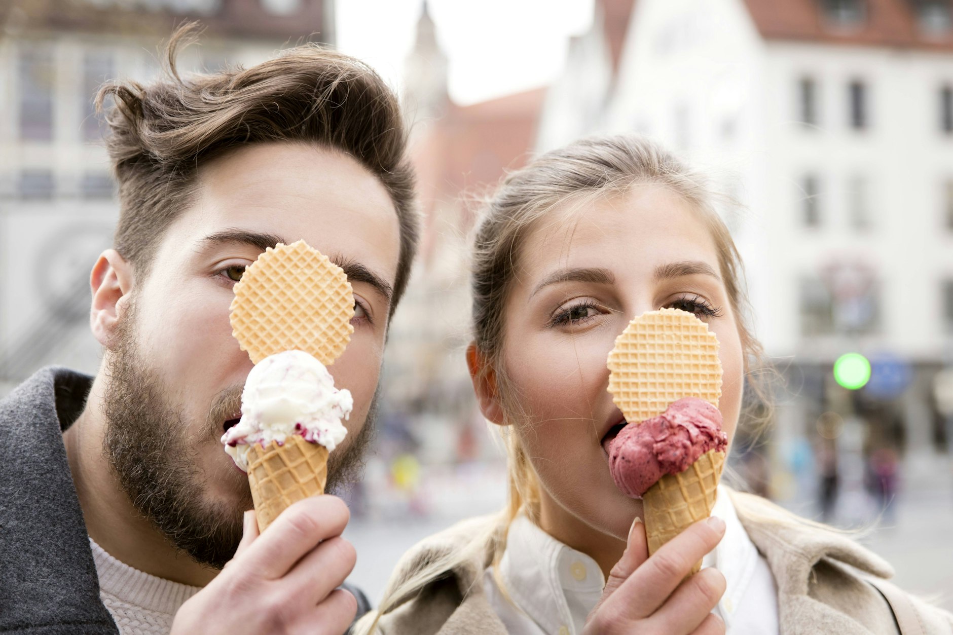 Eis geht immer. Besonders wenn es in Berlin zum ersten Mal so richtig frühlingshaft warm wird.&nbsp;