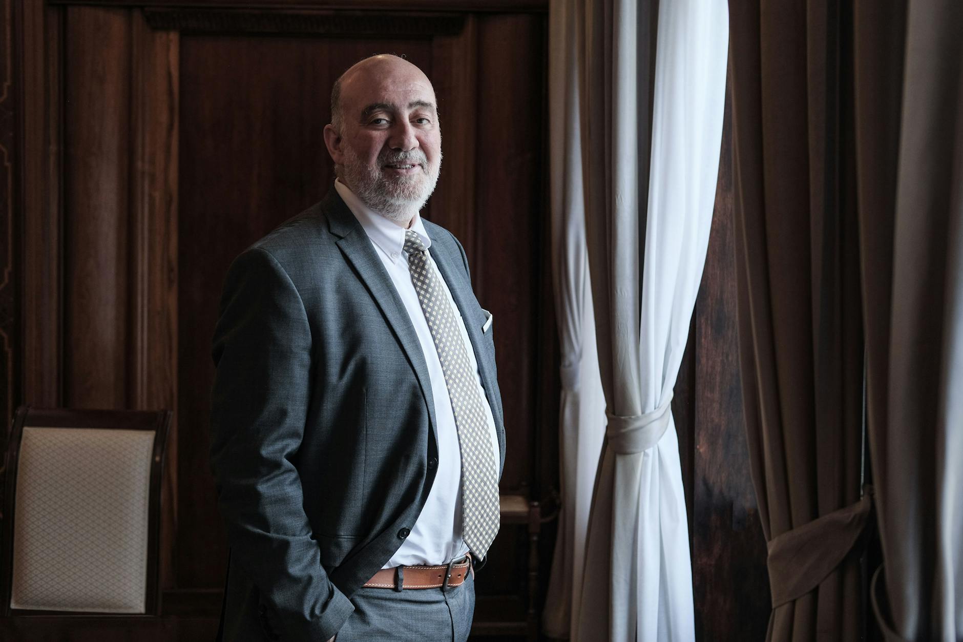 Der israelische Botschafter Ron Prosor in der Residenz der Botschaft in Berlin-Dahlem. 