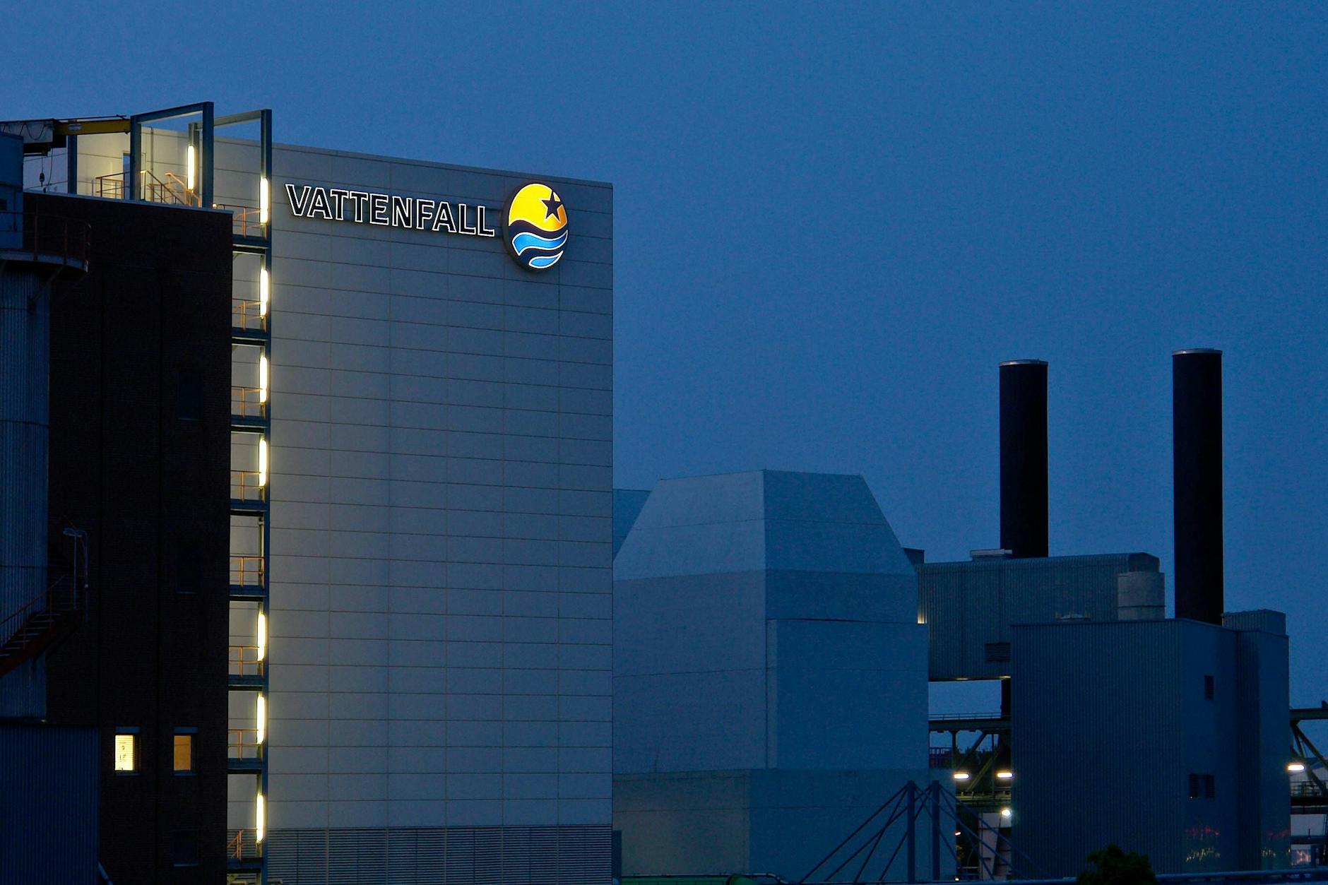 Das Vattenfall-Heizkraftwerk Moabit in Berlin