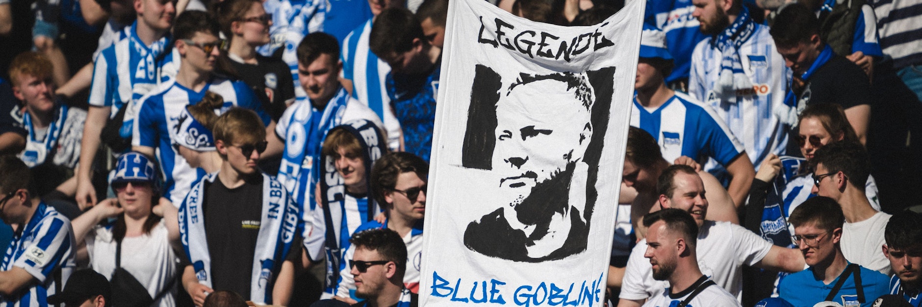 Die Fans von Hertha BSC setzen ihre Hoffnungen weiterhin auf Pal Dardai.
