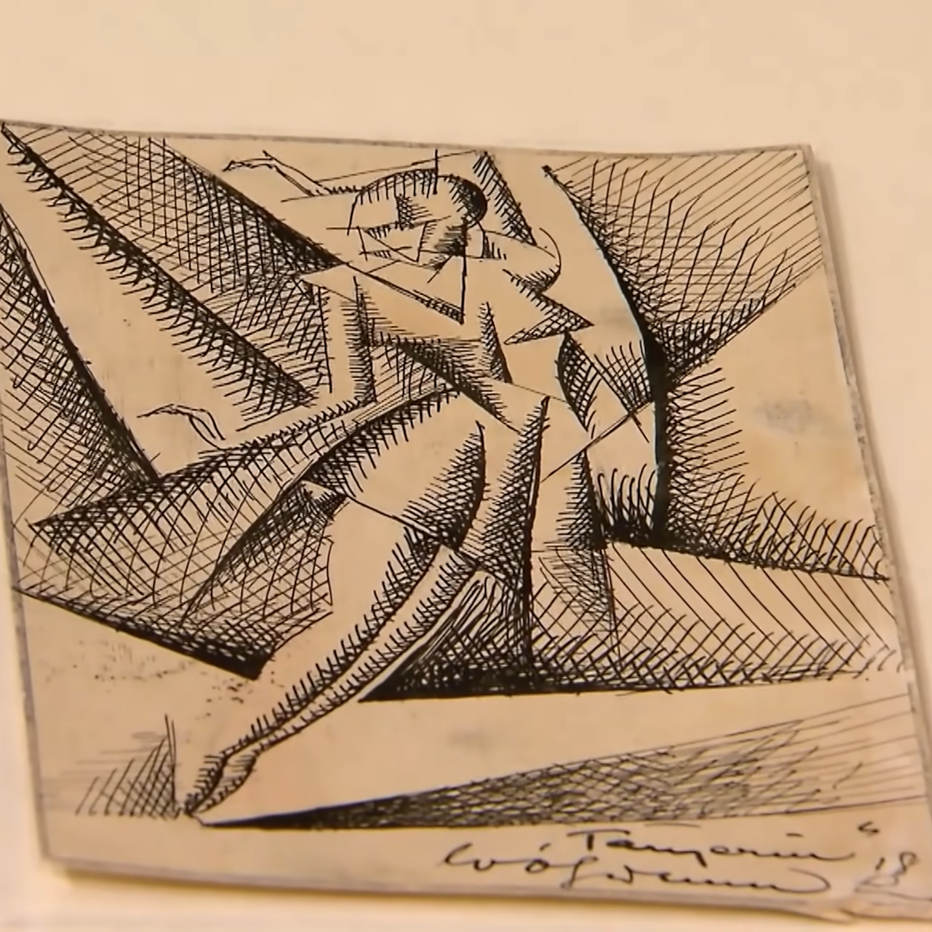 Besonders schön: Diese handgefertigte Tuschezeichnung einer Tänzerin ist laut „Bares für Rares“-Expertin Friederike Werner sehr wertvoll.