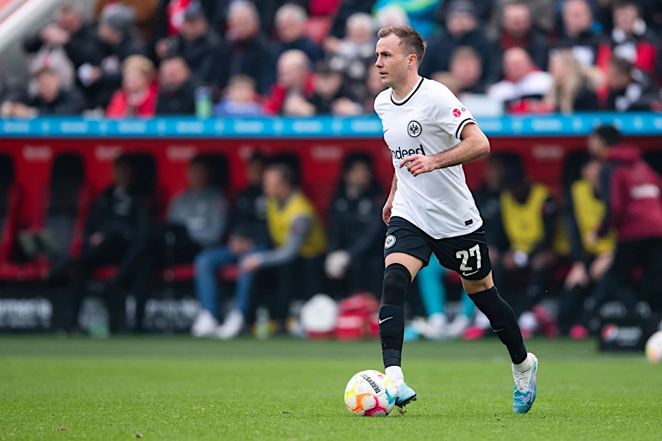 ARCHIV - Mario Götze kehrt mit Eintracht Frankfurt an seine alte Wirkungsstätte nach Dortmund zurück.  