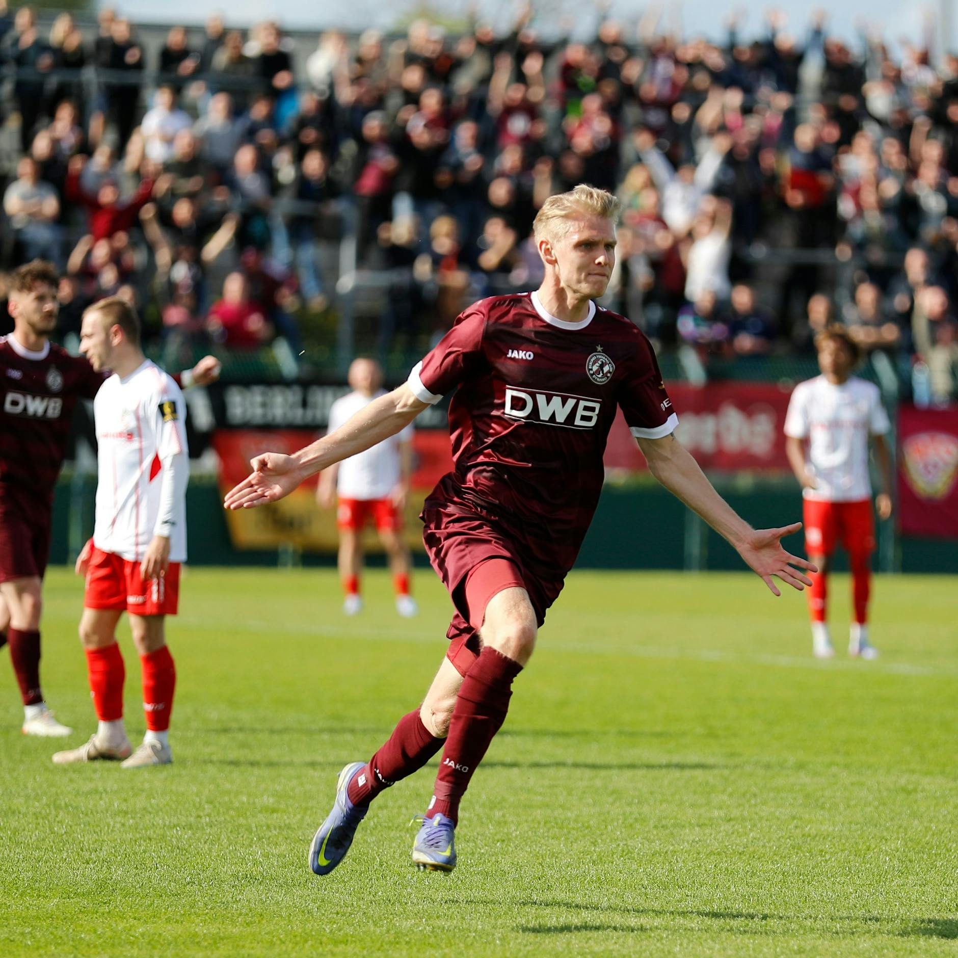 BFC Dynamo köpft RW Erfurt mit 2:1 aus dem Sportforum