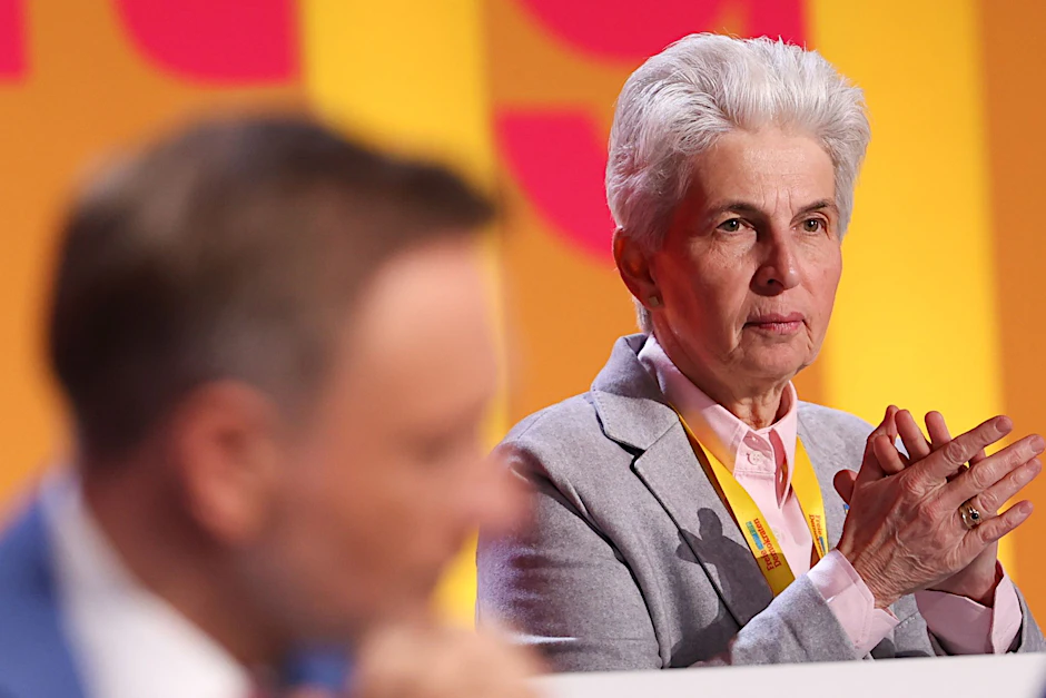 Marie-Agnes Strack-Zimmermann war vor dem Parteitag vom FDP-Bundesvorstand einstimmig als Spitzenkandidatin für die Europawahl 2024 nominiert worden.  