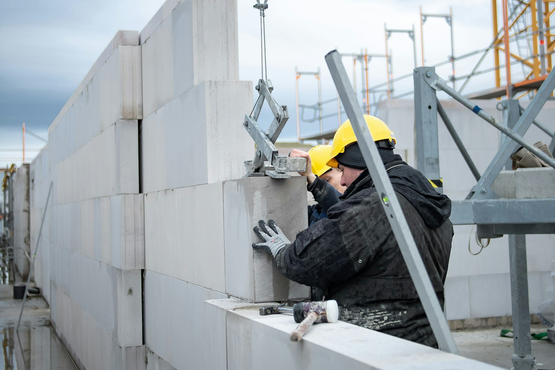 Auf den Baustellen spielt der Klimaschutz eine immer größere Rolle.&nbsp;