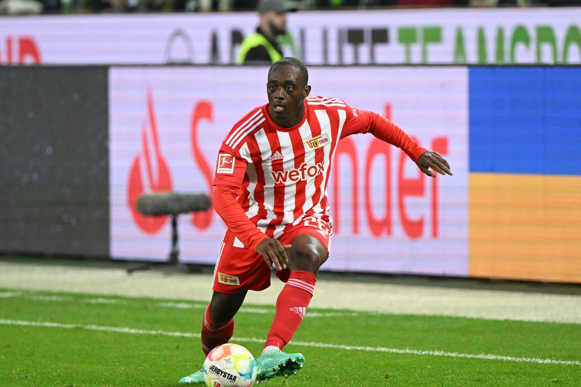 Jérome Roussillon brachte den Auswärtssieg von Union Berlin bei Borussia Mönchengladbach mit einer tollen Vorarbeit auf den Weg.