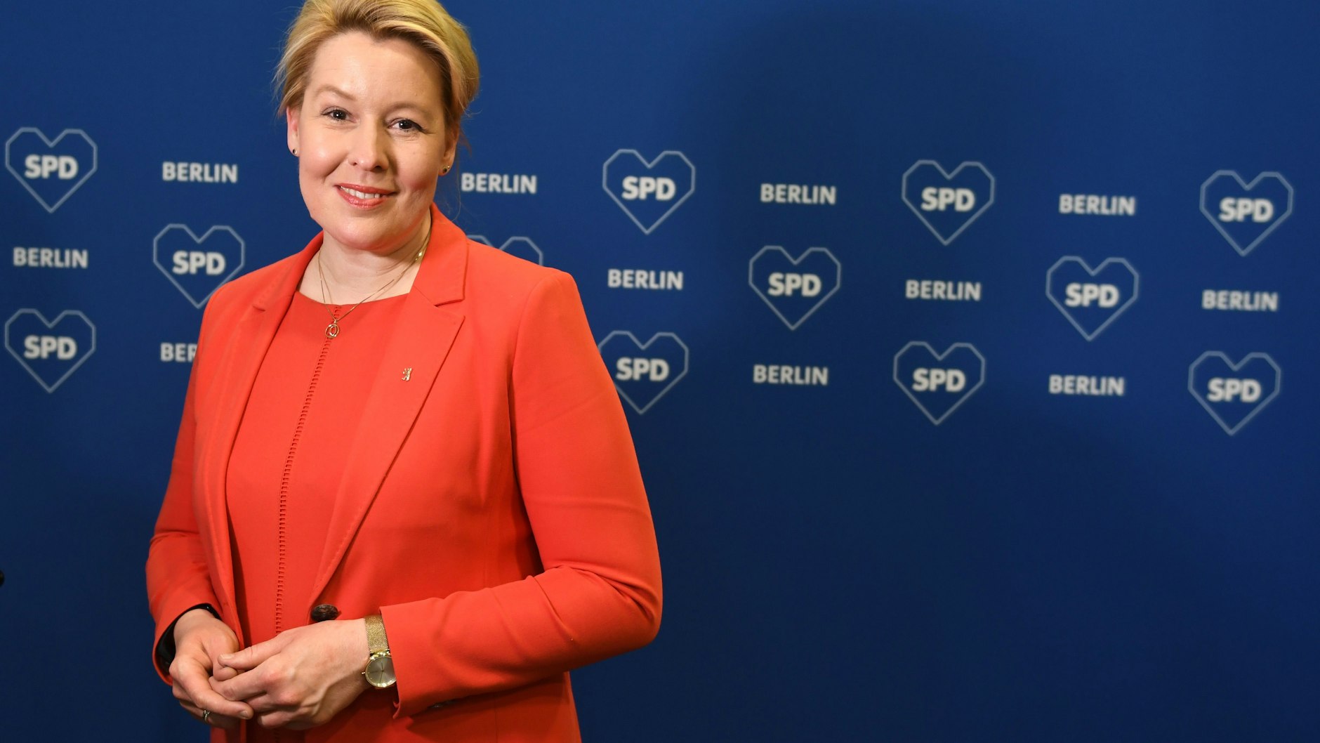 Wird die neue Wirtschaftssenatorin und Vize-Regierende: Franziska Giffey (SPD).&nbsp;