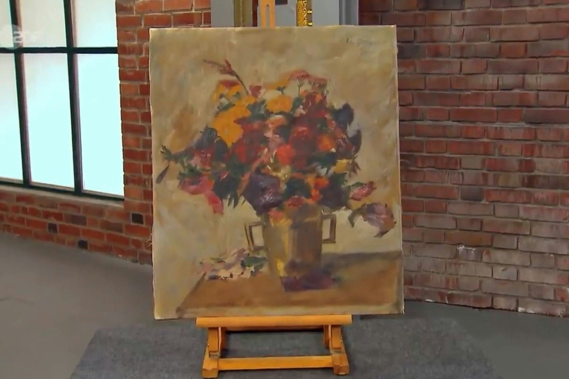 Dieses Eduard-Bäumer-Gemälde steht bei „Bares für Rares“ zum Verkauf.