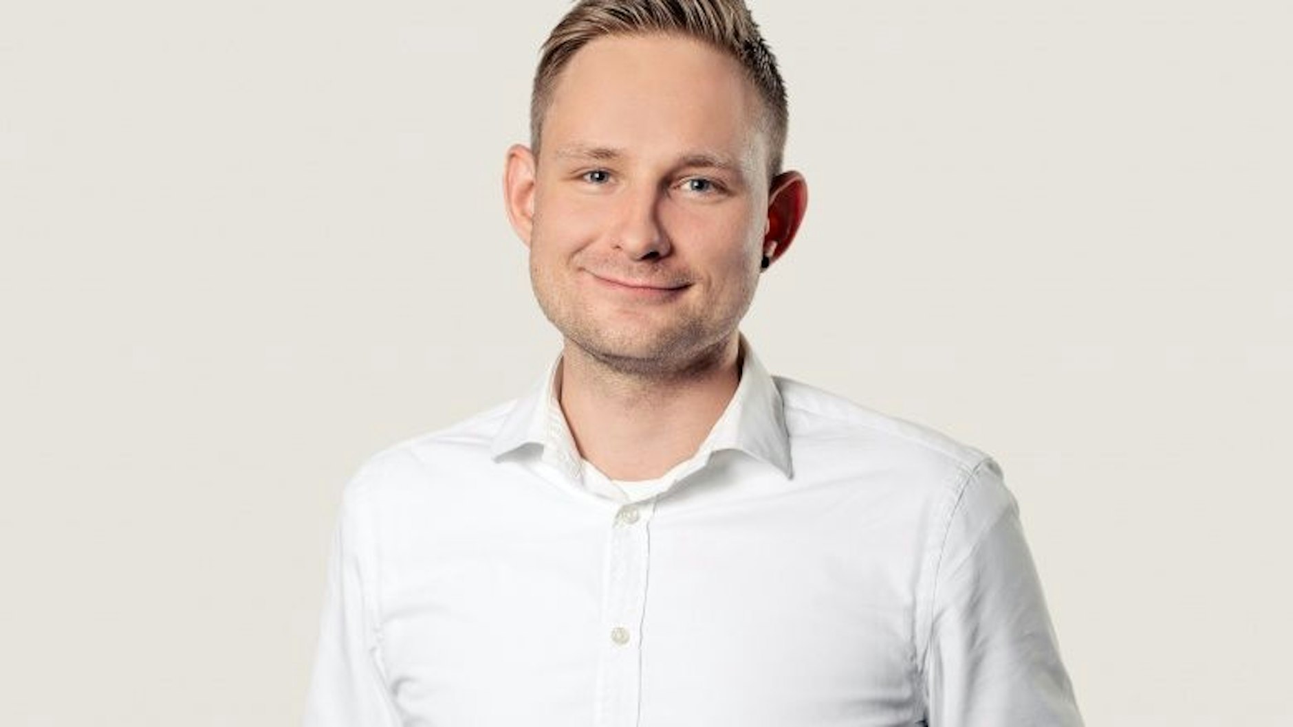 CDU-Kandidat Dennis Haustein gewann mit nur zehn Stimmen Vorsprung.