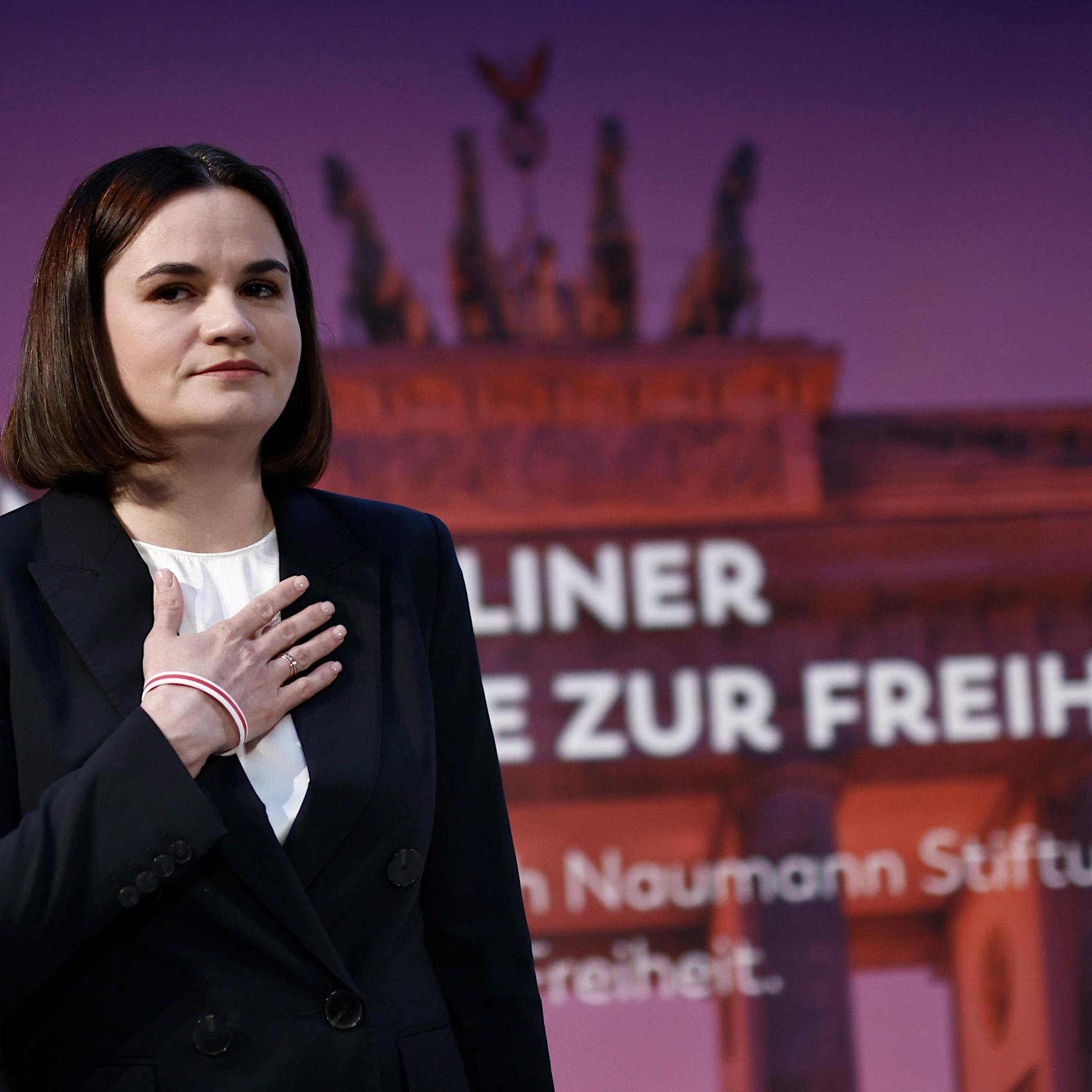 Swetlana Tichanowskaja: „Wir kämpfen jetzt für die Existenz von Belarus“