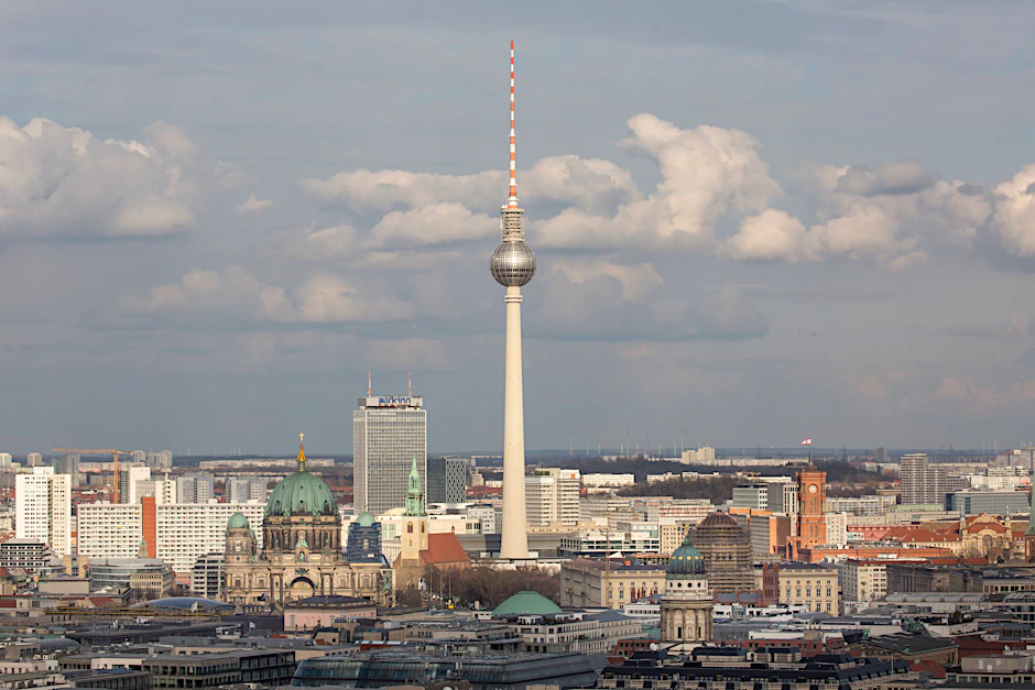 Da trainiert es sich doch gleich besser: Einen Blick auf die Stadt bieten so einige Studios in Berlin.
