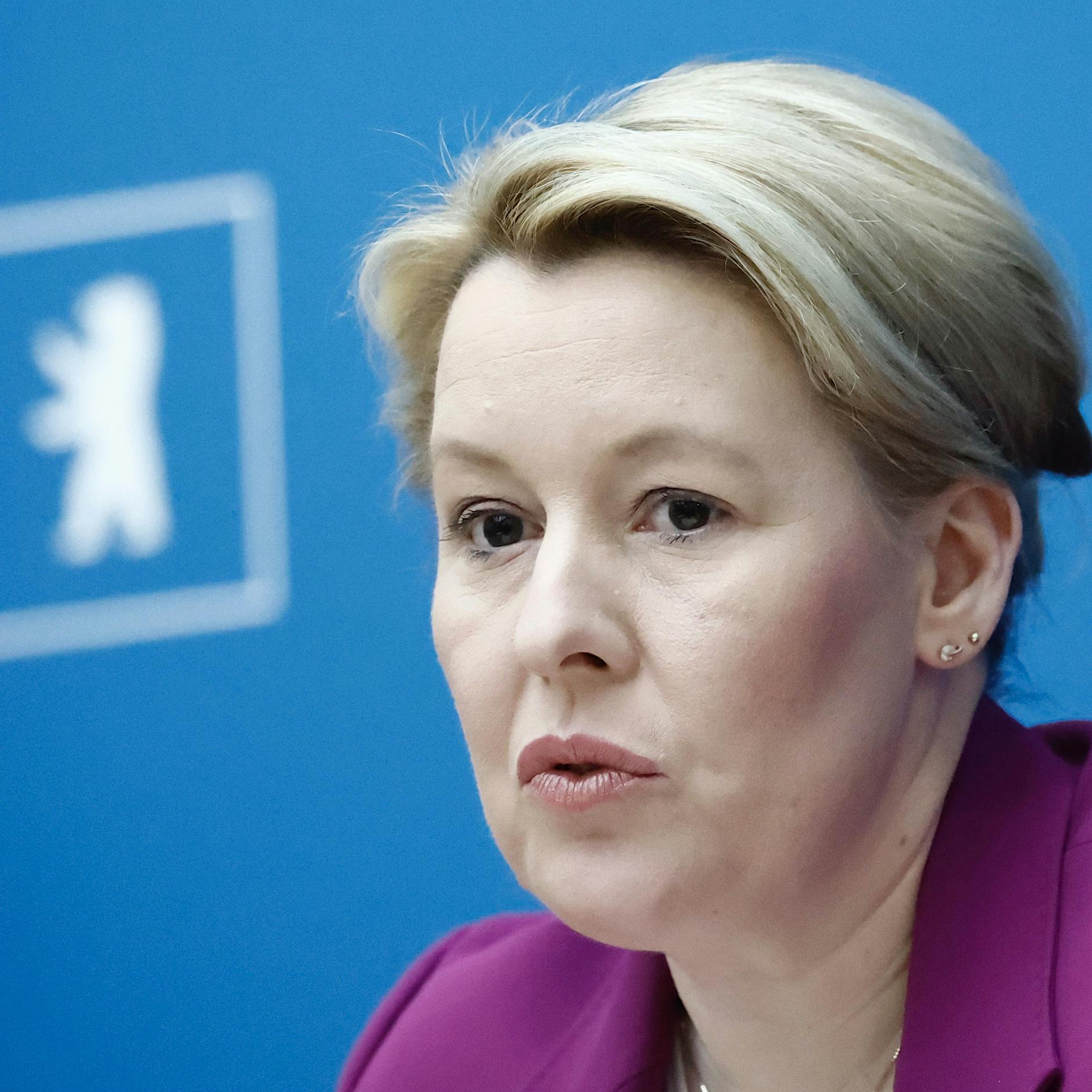 Franziska Giffey: Die Chefin des Berliner Senats endet einsam