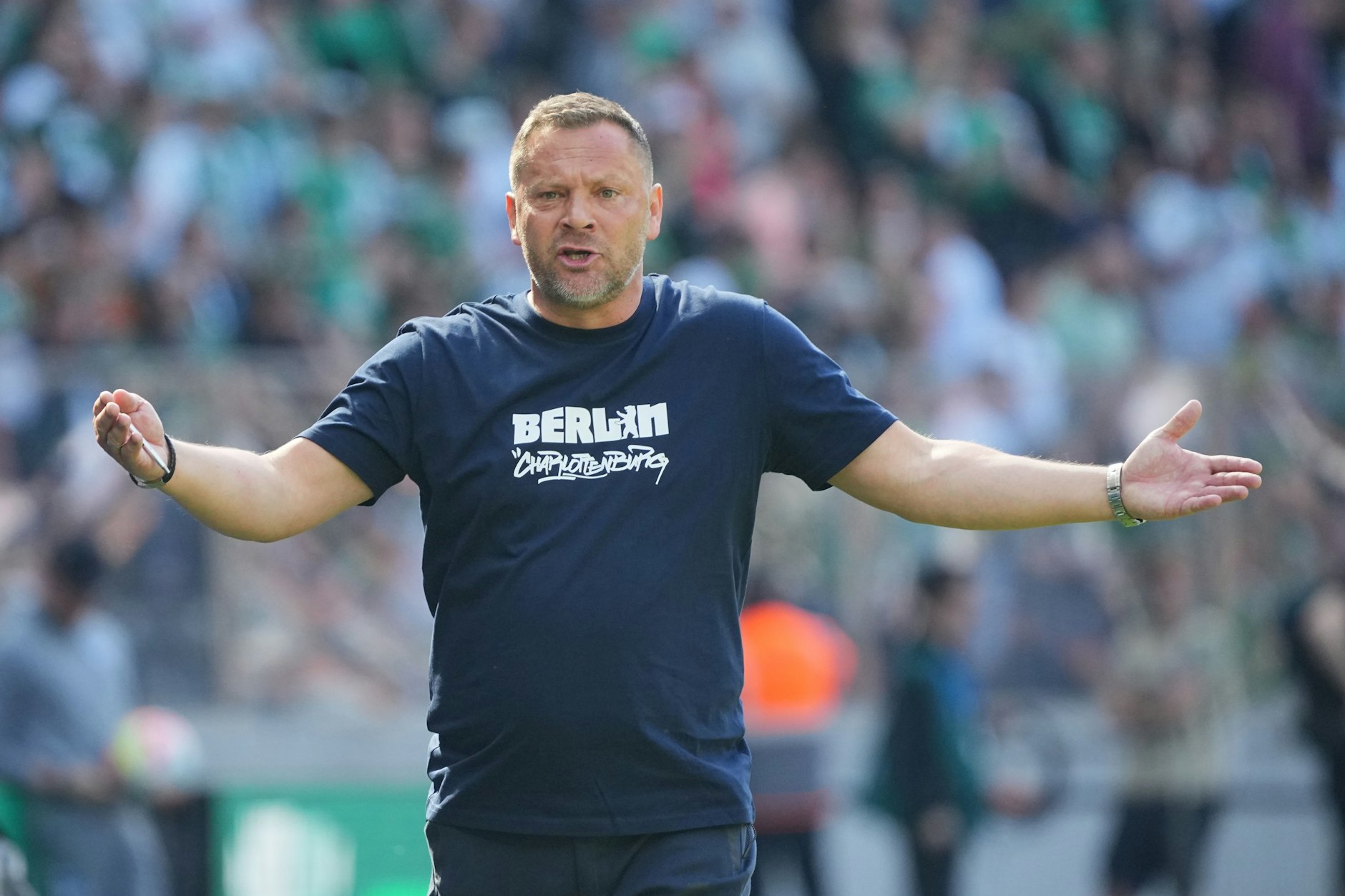 Selbst als Trainer zeigt Pal Dardai an der Seitenlinie mehr Emotionen als einige Spieler von Hertha BSC auf dem Platz.