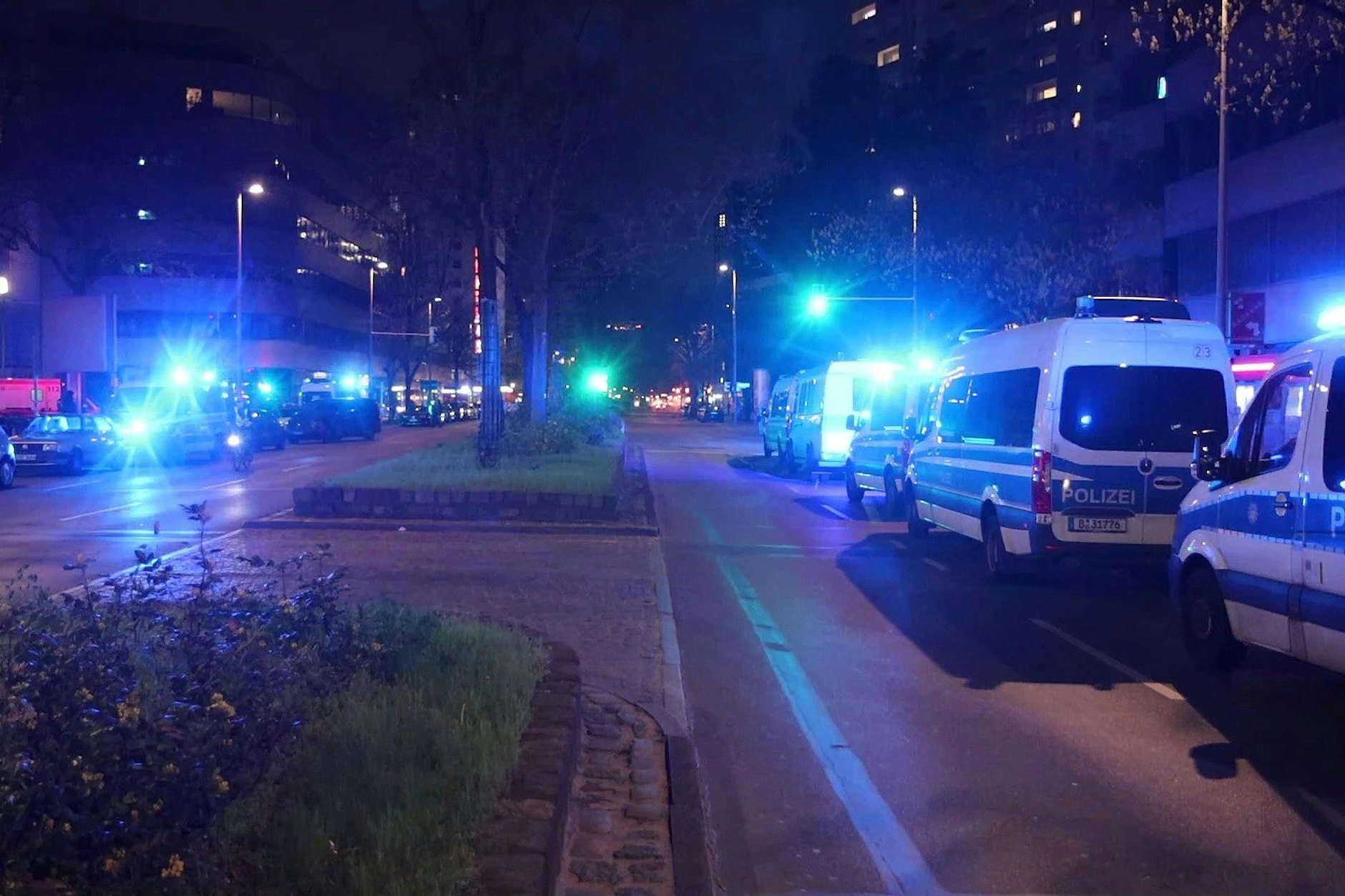 Einsatzwagen in Berlin-Schöneberg