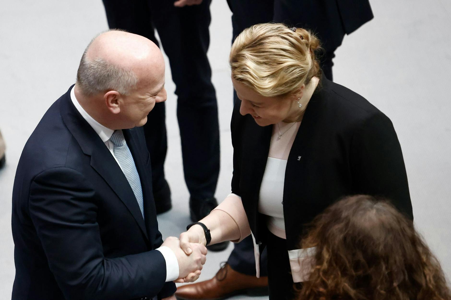 Kai Wegner und Franziska Giffey sollten Toleranz bei Gewissensentscheidungen wallten lassen.