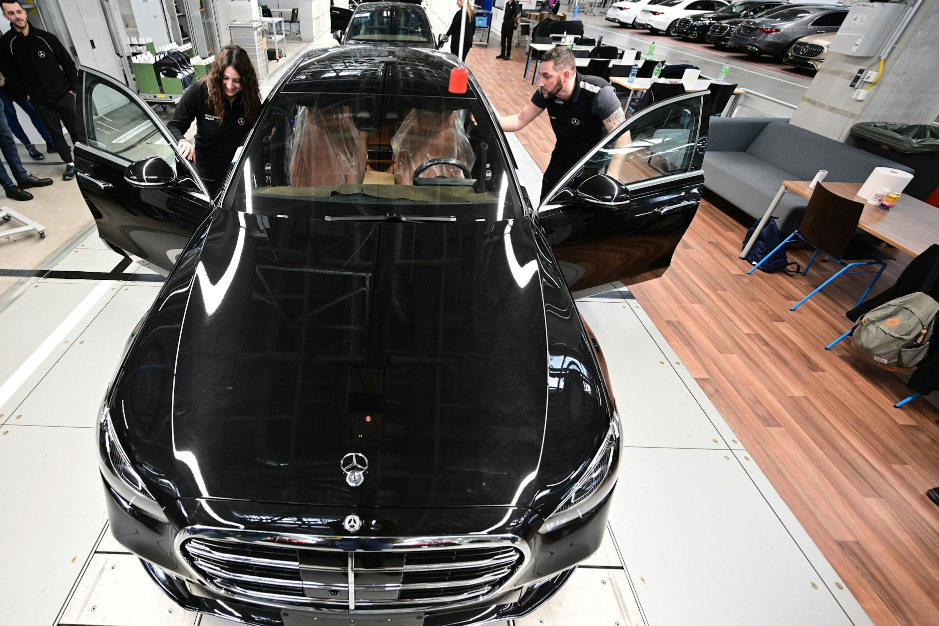 Luxusgüter wie der Mercedes-Maybach sind weiterhin beliebt in Russland.