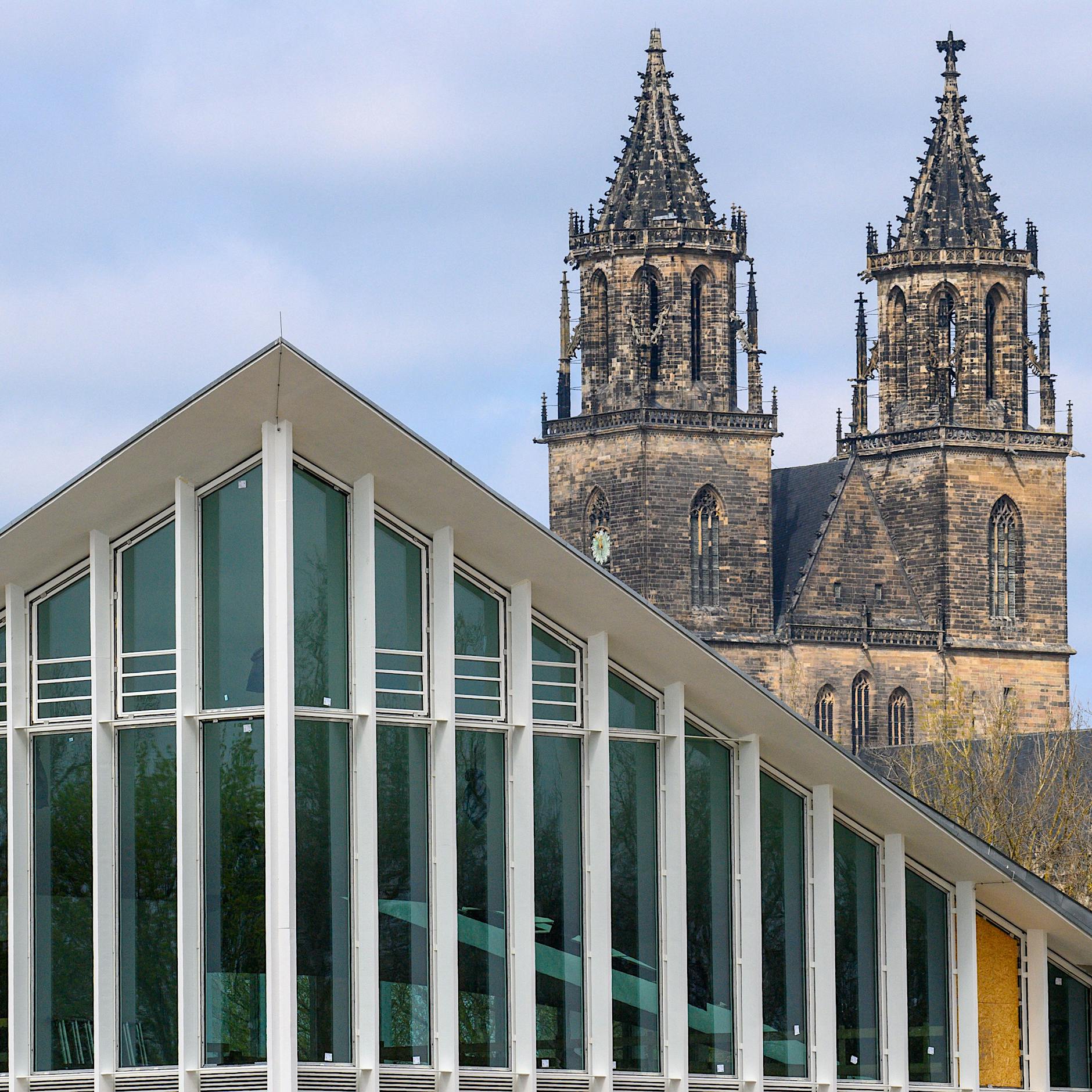 Bunt statt grau: Magdeburg ist die Stadt des Neuen Bauens