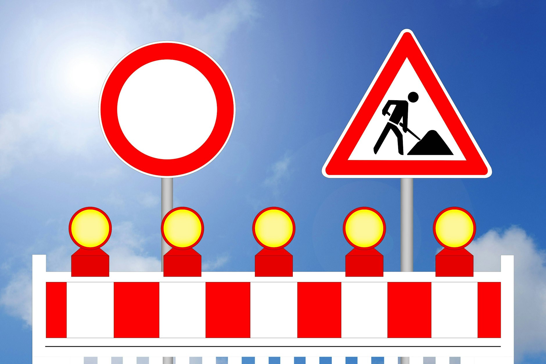 Am Mittwoch müssen Berliner Autofahrer viel Geduld mitbringen. Grund sind etliche neue Baustellen.