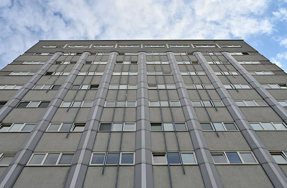 ARCHIV - Ein Wohnheim vom Studentenwerk für Studenten der Europa-Universität Viadrina.  