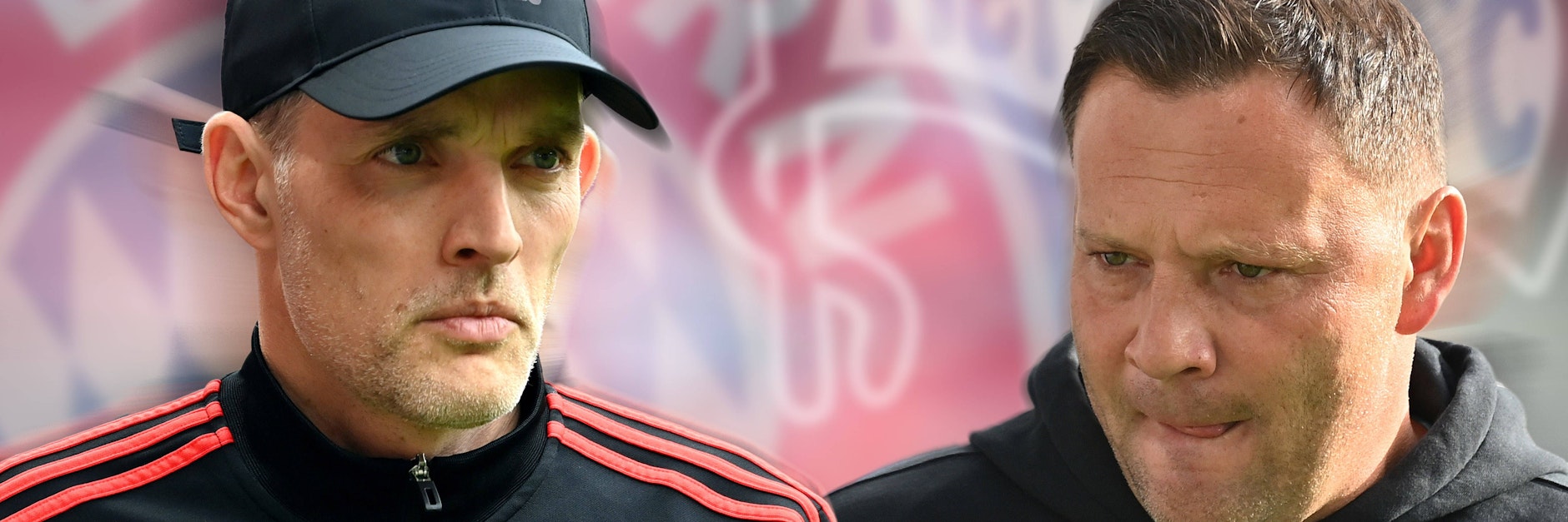 Thomas Tuchel ist locker trotz der angespannten Lage des FC Bayern, Herthas Coach Pal Dardai versucht es mit Realismus.