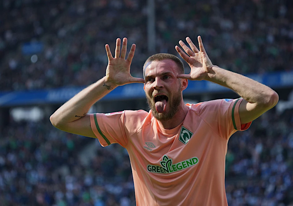Soll bei Werder verlängern: Marvin Duksch.  