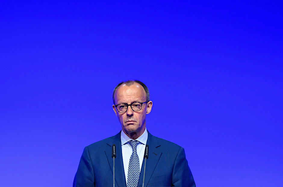 Friedrich Merz, Vorsitzender der CDU, im vergangenen Jahr beim Wirtschaftstag des CDU-Wirtschaftsrates.&nbsp;