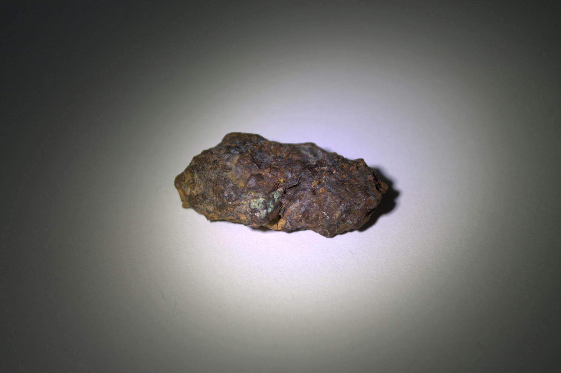 Ein Meteorit.