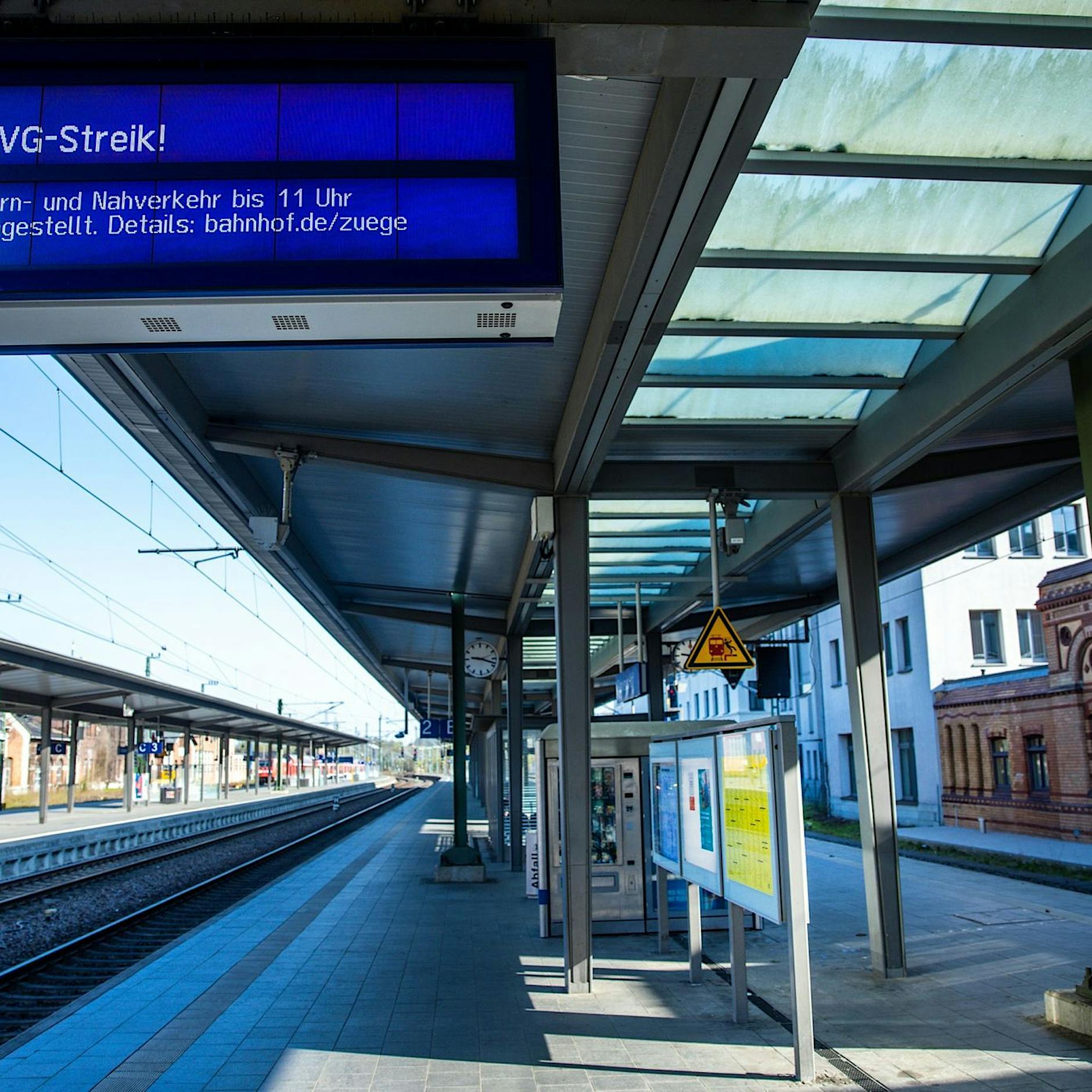 EVG: „Wir könnten die Bahn wochenlang lahmlegen“