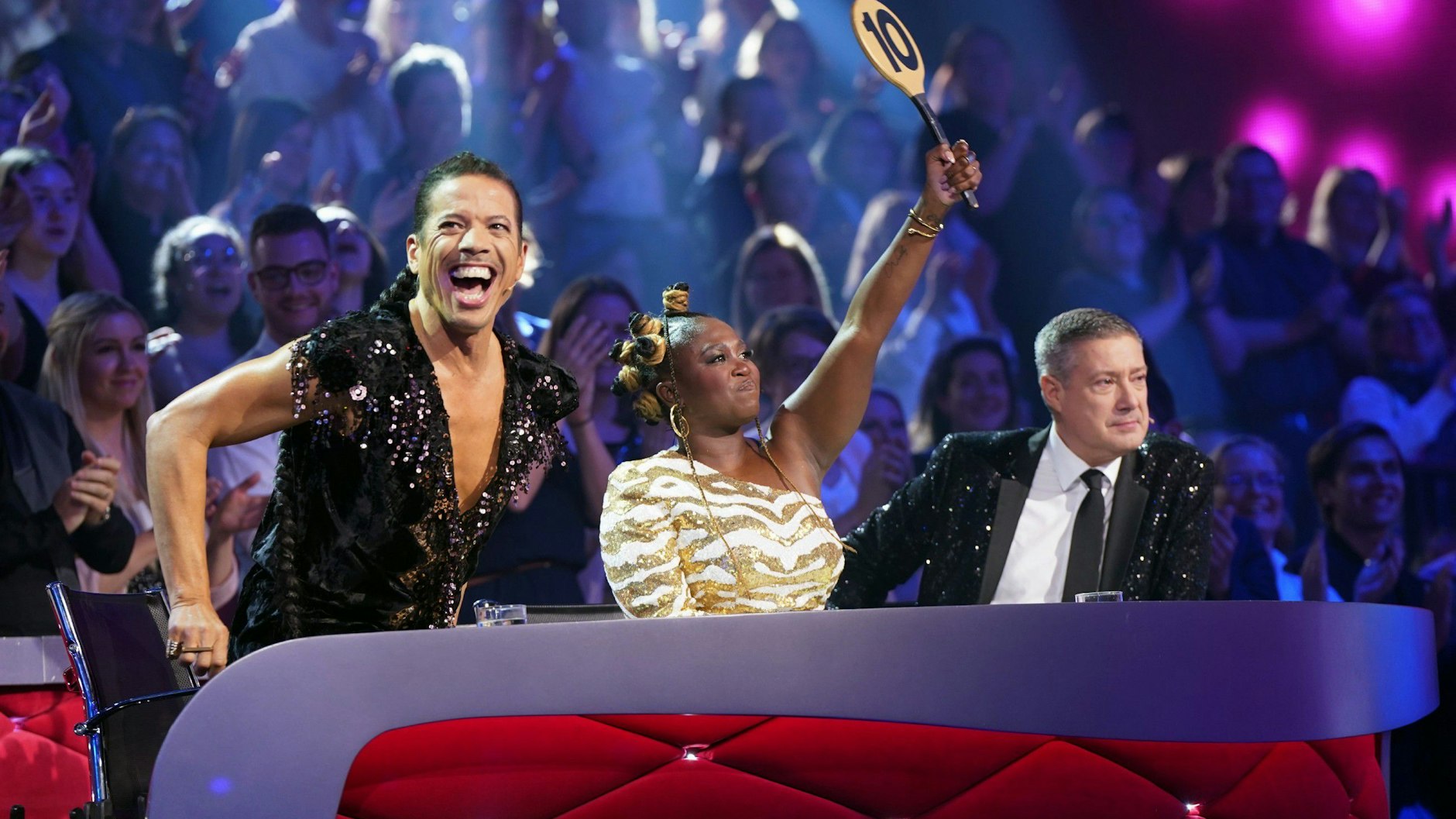 Die Jury von „Let's Dance“ zeigte Emotionen.