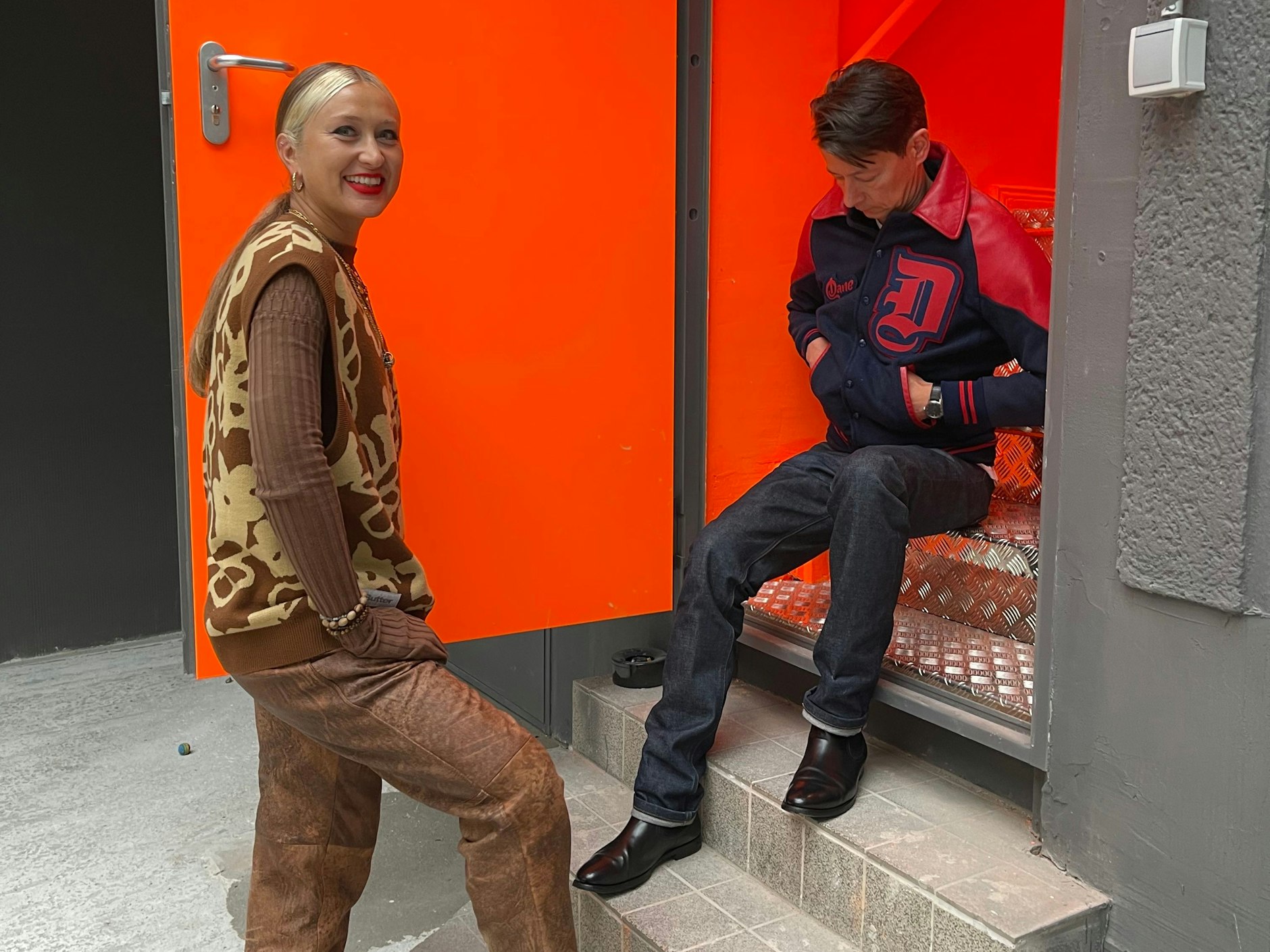 Stylistin Sina Breatz und Art Director André Wyst sind Freunde des Hauses.