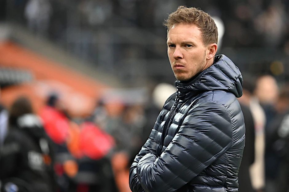 ARCHIV - Nach seinem Aus beim FC Bayern derzeit ohne Job: Trainer Julian Nagelsmann.  