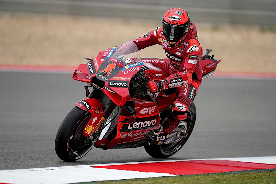 Francesco Bagnaia siegte zum Saisonauftakt.  