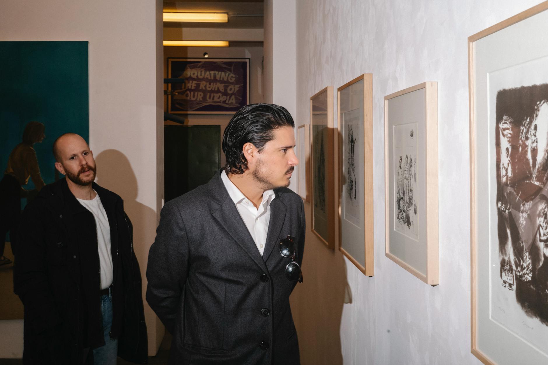 Kupferstiche von Neo Rauch in der Galerie Eigen + Art