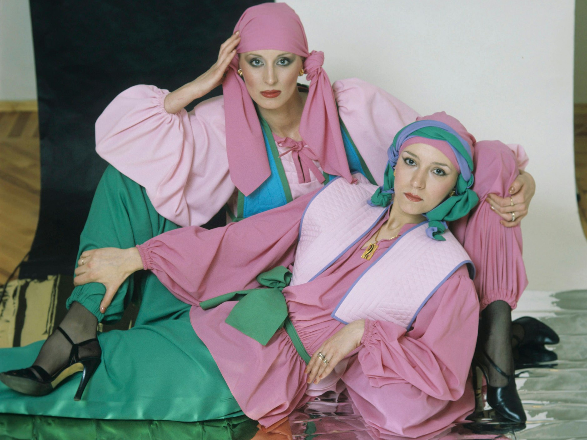 Er stand seiner westlichen Konkurrenz in nichts nach: Saizews üppige Entwürfe&nbsp;im Jahr 1982.