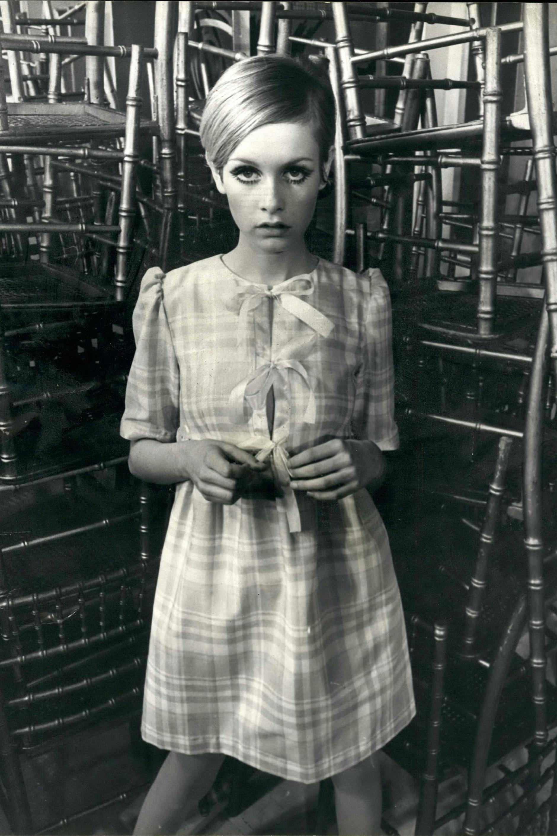 Das schmale Supermodel Twiggy, hier 1967, wurde für viele zum Vorbild.