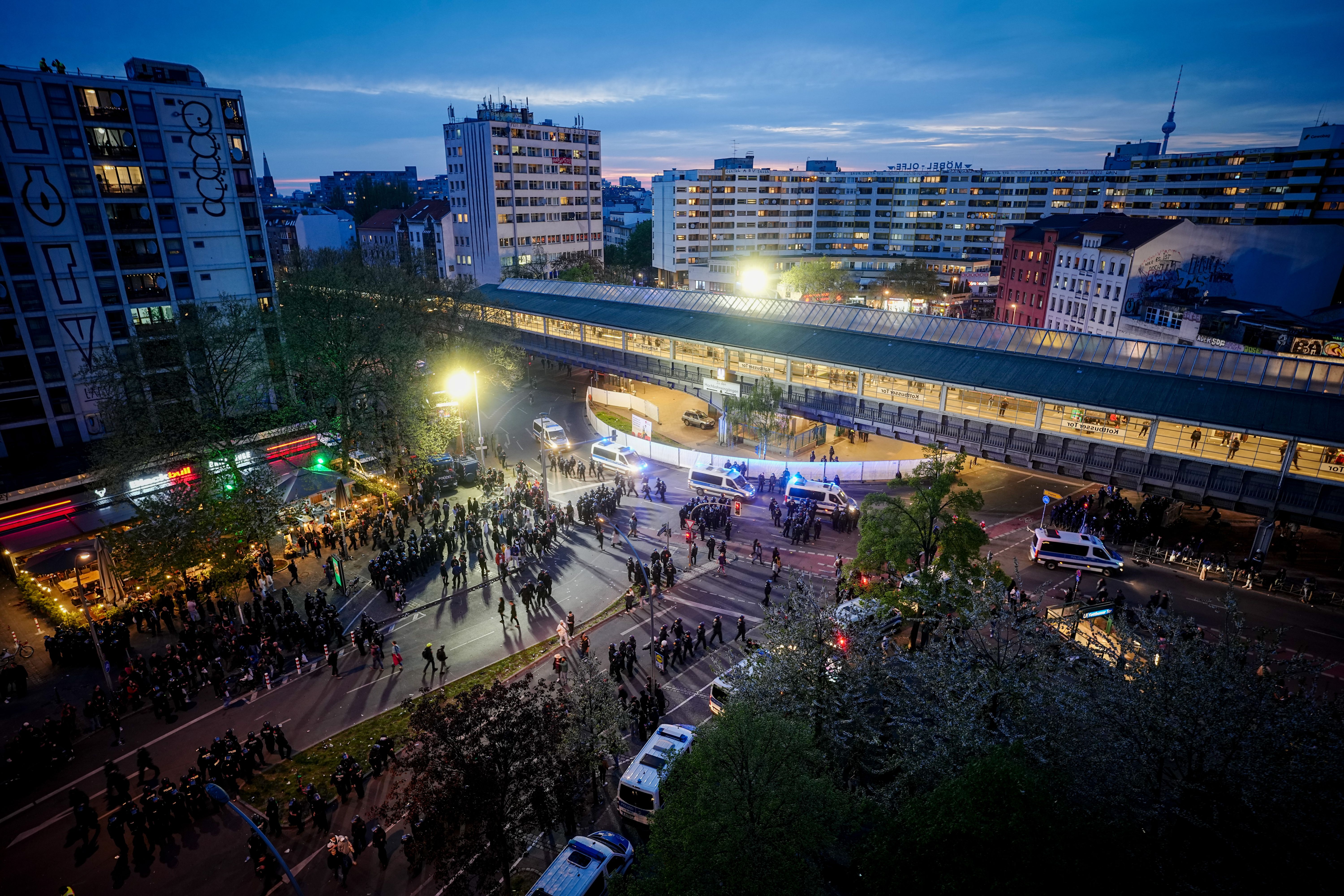 Image - 1. Mai in Berlin: +++ 9 Festnahmen +++ „Friedlichster Mai seit 1987“