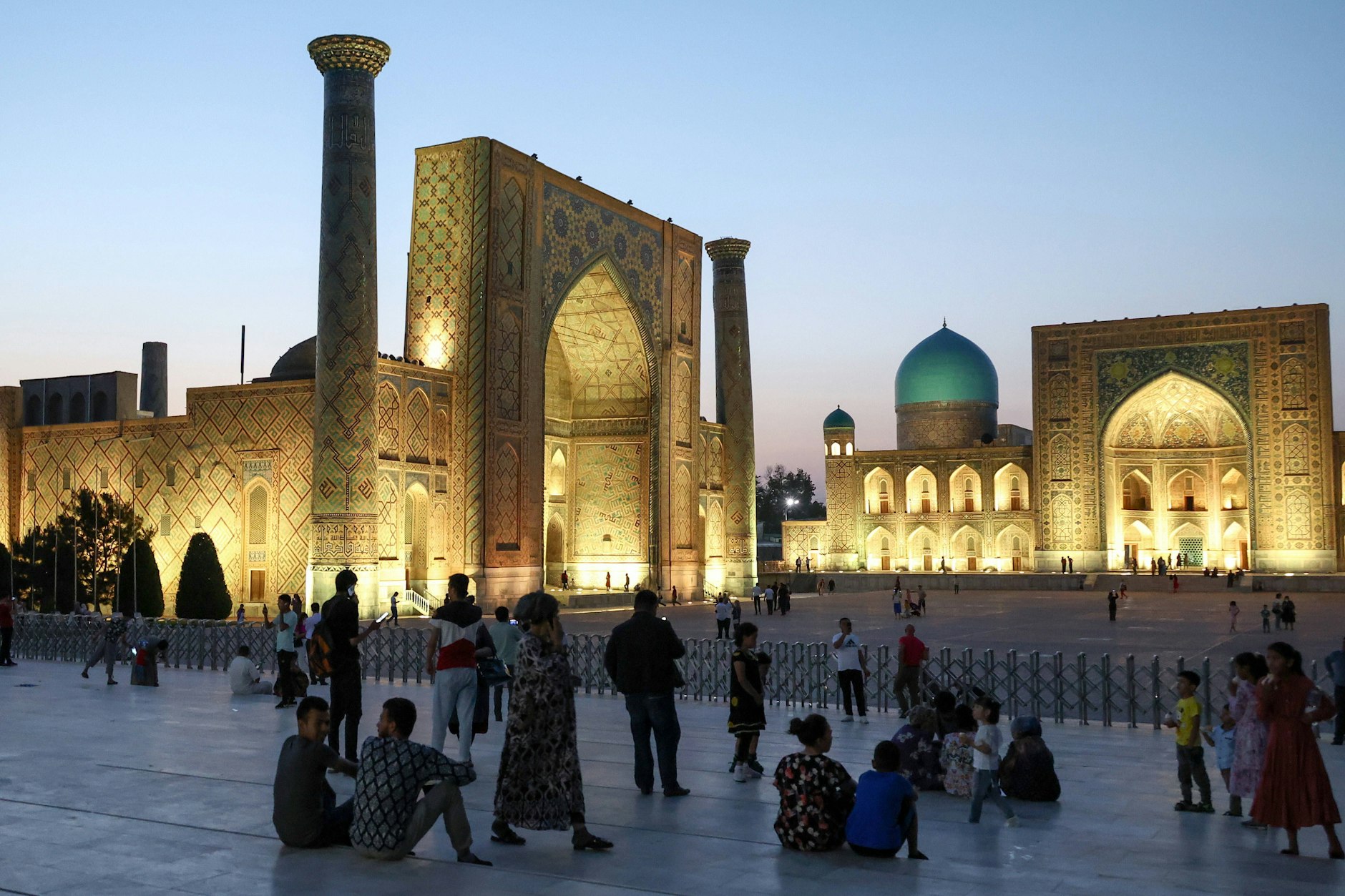 Nicht nur für die usbekische Kultur und Wirtschaft von großer Bedeutung: die Stadt Samarkand.