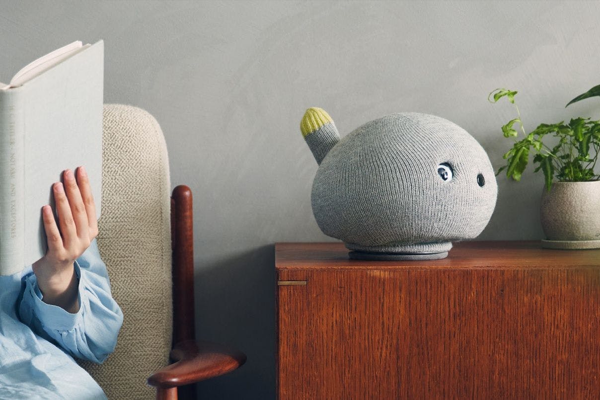 Steht einfach rum: Laufen oder krabbeln kann der neue Roboter nicht.