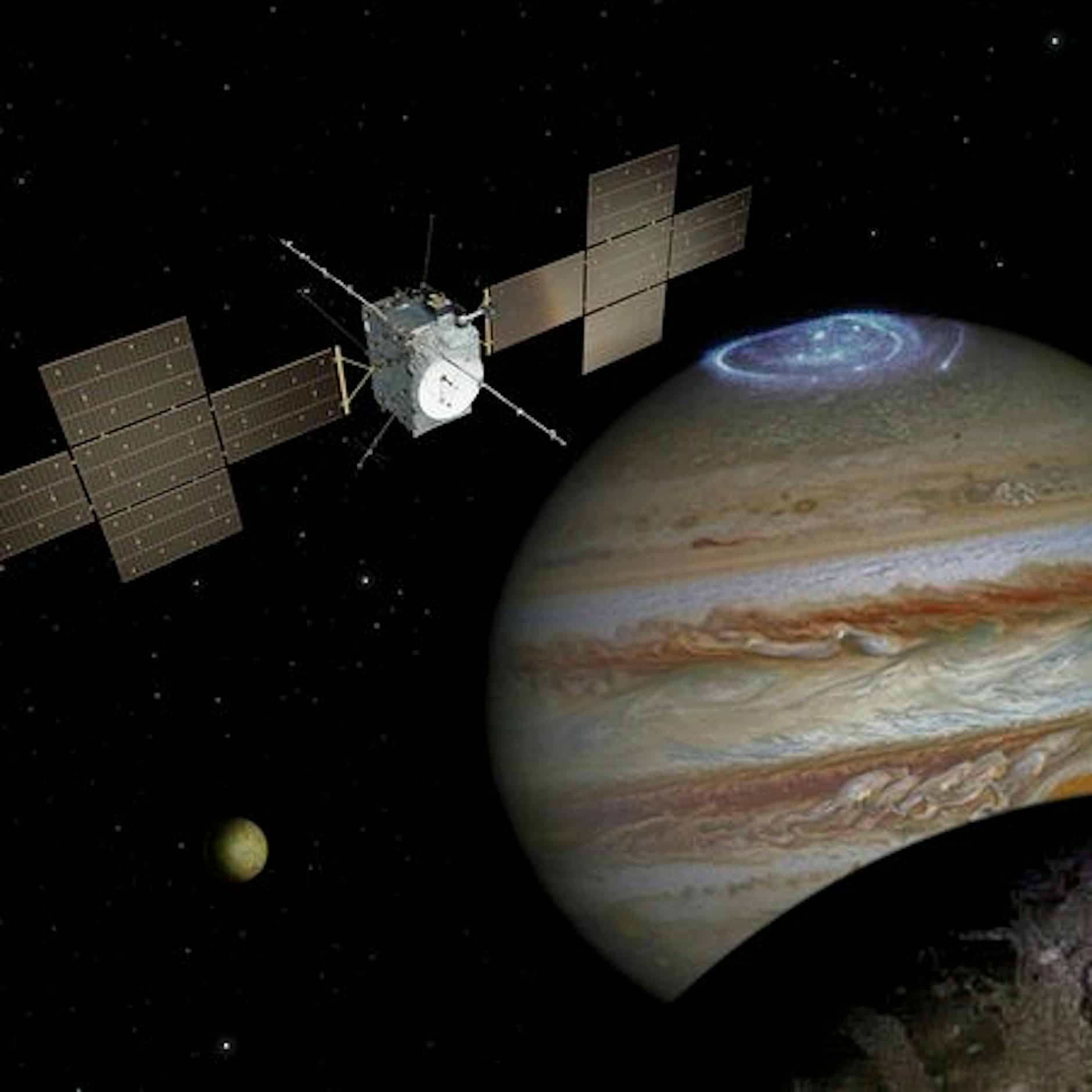 Leben unterm Eis: Was deutsche Forscher bei den Jupiter-Monden wollen