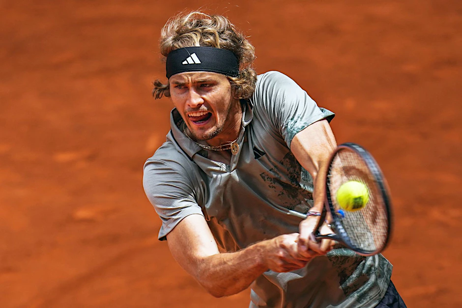 Steht in Madrid im Achtelfinale: Alexander Zverev.  