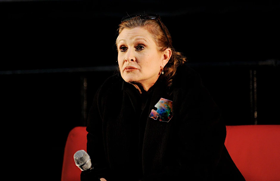 ARCHIV - Die US-amerikanische Schauspielerin Carrie Fisher soll posthum in Hollywood geehrt werden.  
